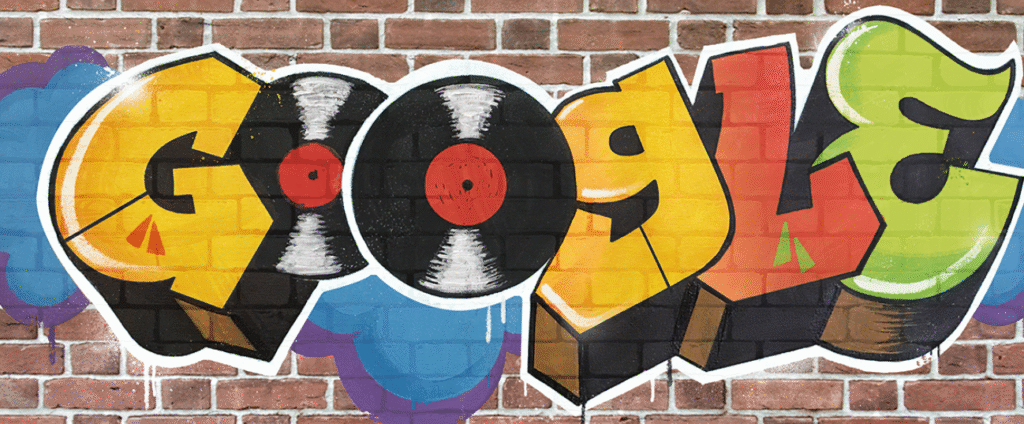 Hip-Hop Anniversary google doodle Game