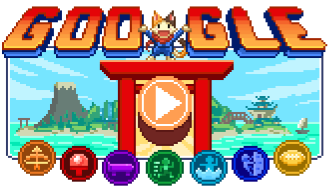 Tokyo Olympics Champion Island google doodle Game