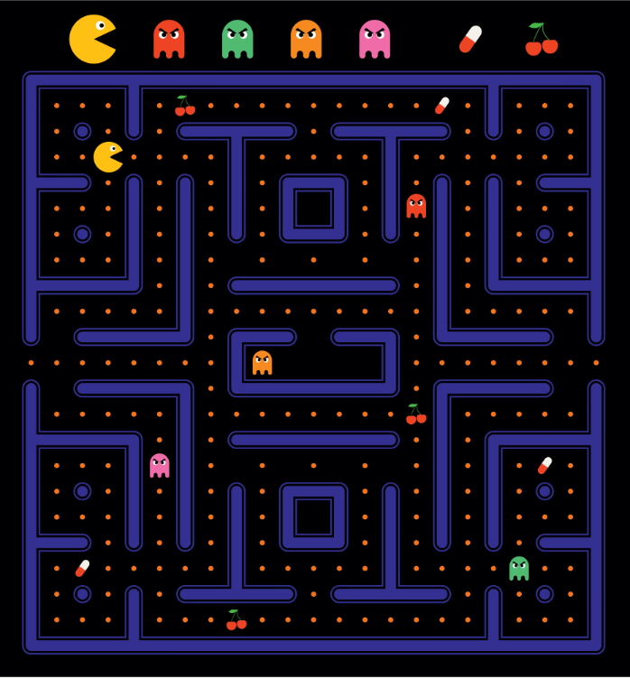 google doodle pac-man game