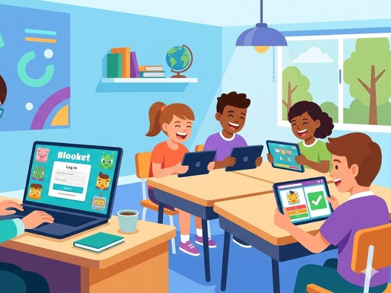 how to login blooket